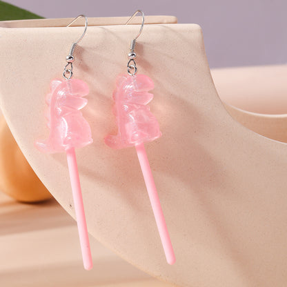 1 Pair Cute Animal Zinc Alloy Drop Earrings