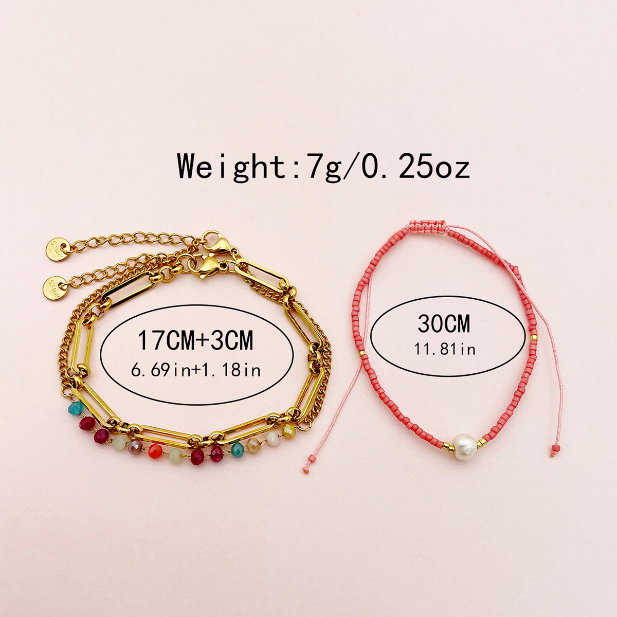 Handmade Simple Style Geometric Colorful Leaves Stainless Steel Artificial Crystal Soft Clay Polishing Enamel Plating 14k Gold Plated Women's Bracelets