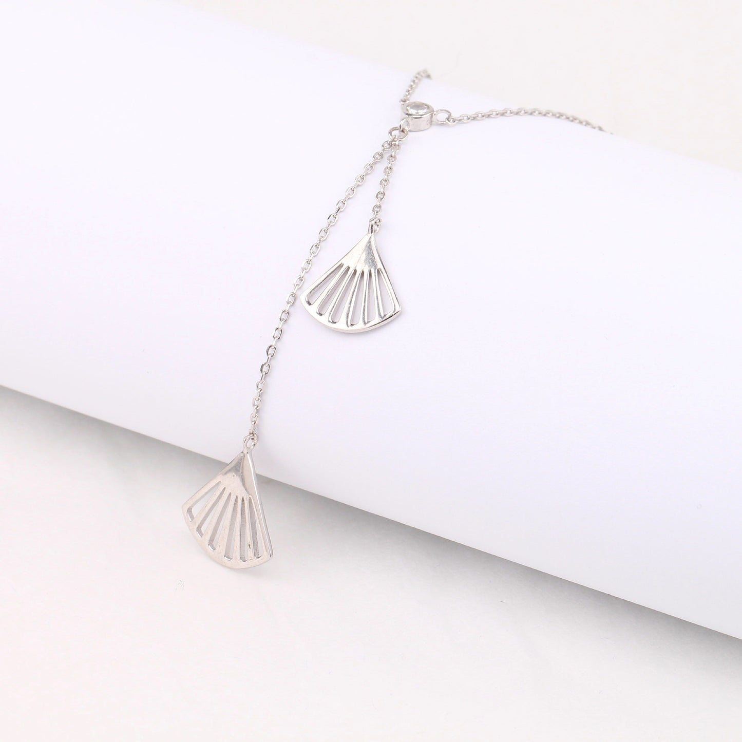 Simple Style Shell Sterling Silver Pendant Necklace In Bulk