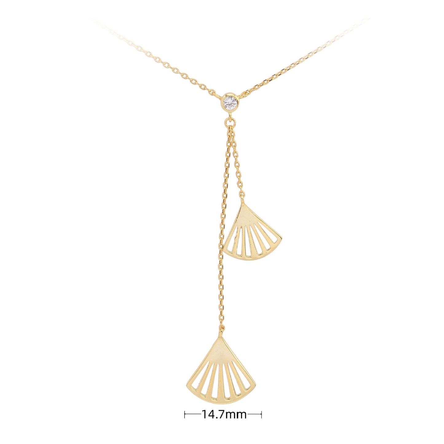 Simple Style Shell Sterling Silver Pendant Necklace In Bulk