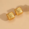 1 Pair Classic Style Geometric Plating Copper 14k Gold Plated Ear Studs