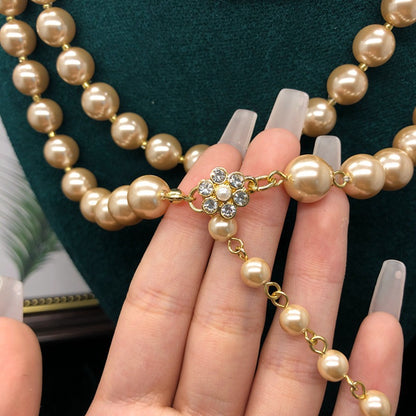 Retro Water Droplets Solid Color Alloy Wholesale Jewelry Set