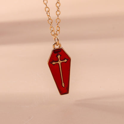 Simple Style Classic Style Cross Zinc Alloy Women's Pendant Necklace