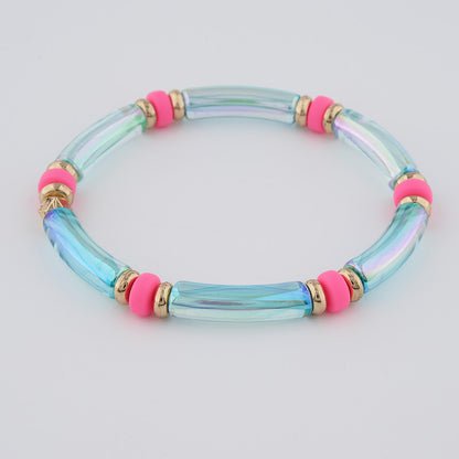 Retro Round Metal Beaded Women's Bracelets