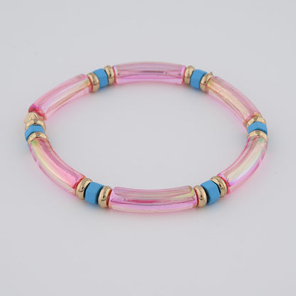 Retro Round Metal Beaded Women's Bracelets