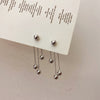 1 Pair Simple Style Solid Color Plating Copper Gold Plated Drop Earrings