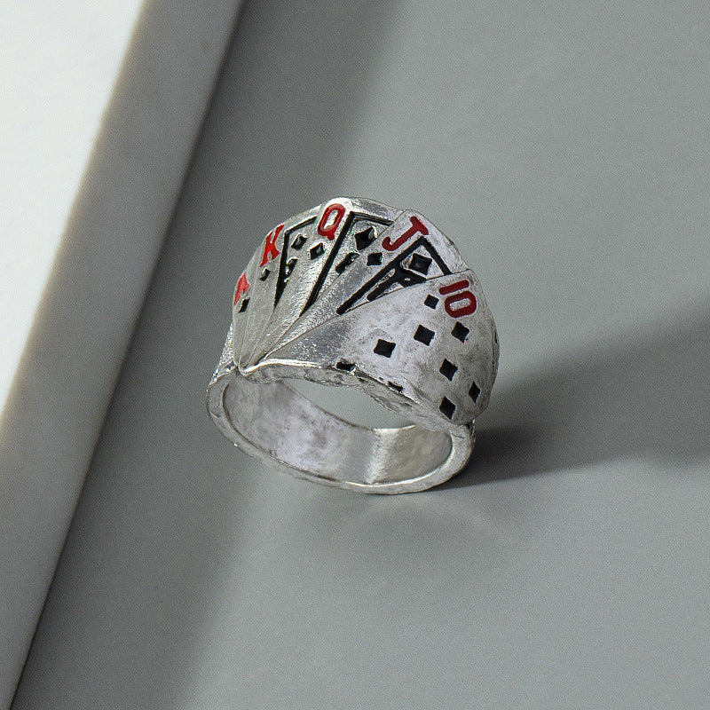 Casual Geometric Alloy Plating Unisex Rings