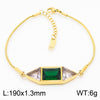 Simple Style Heart Shape Stainless Steel Plating 18k Gold Plated Bracelets Necklace