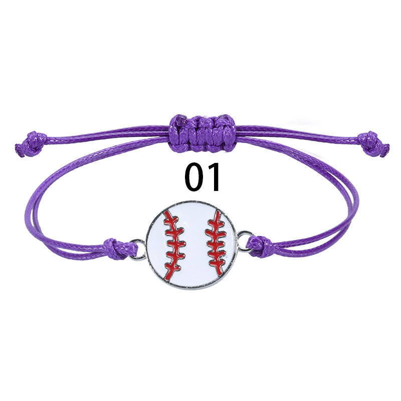 Original Design Ball Alloy Enamel Unisex Bracelets