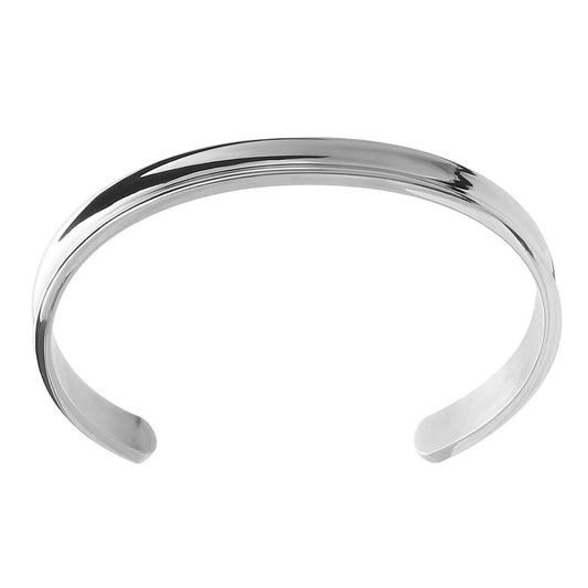 Simple Style Classic Style Letter Stainless Steel Bangle