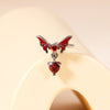 Y2k Sexy Butterfly Stainless Steel Zircon Belly Ring In Bulk