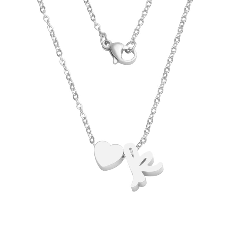 Fashion Letter Stainless Steel Necklace