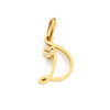 1 Piece Stainless Steel 14K Gold Plated Rose Gold Plated Letter