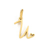 1 Piece Stainless Steel 14K Gold Plated Rose Gold Plated Letter