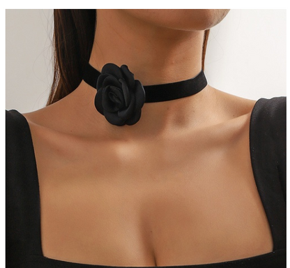 Sweet Flower Cloth Wholesale Choker