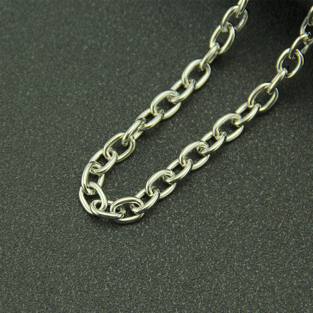 Hip-hop Punk Solid Color Alloy Men's Waist Chain