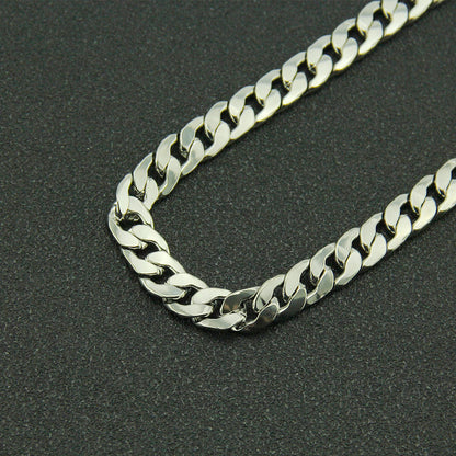 Hip-hop Punk Solid Color Alloy Men's Waist Chain