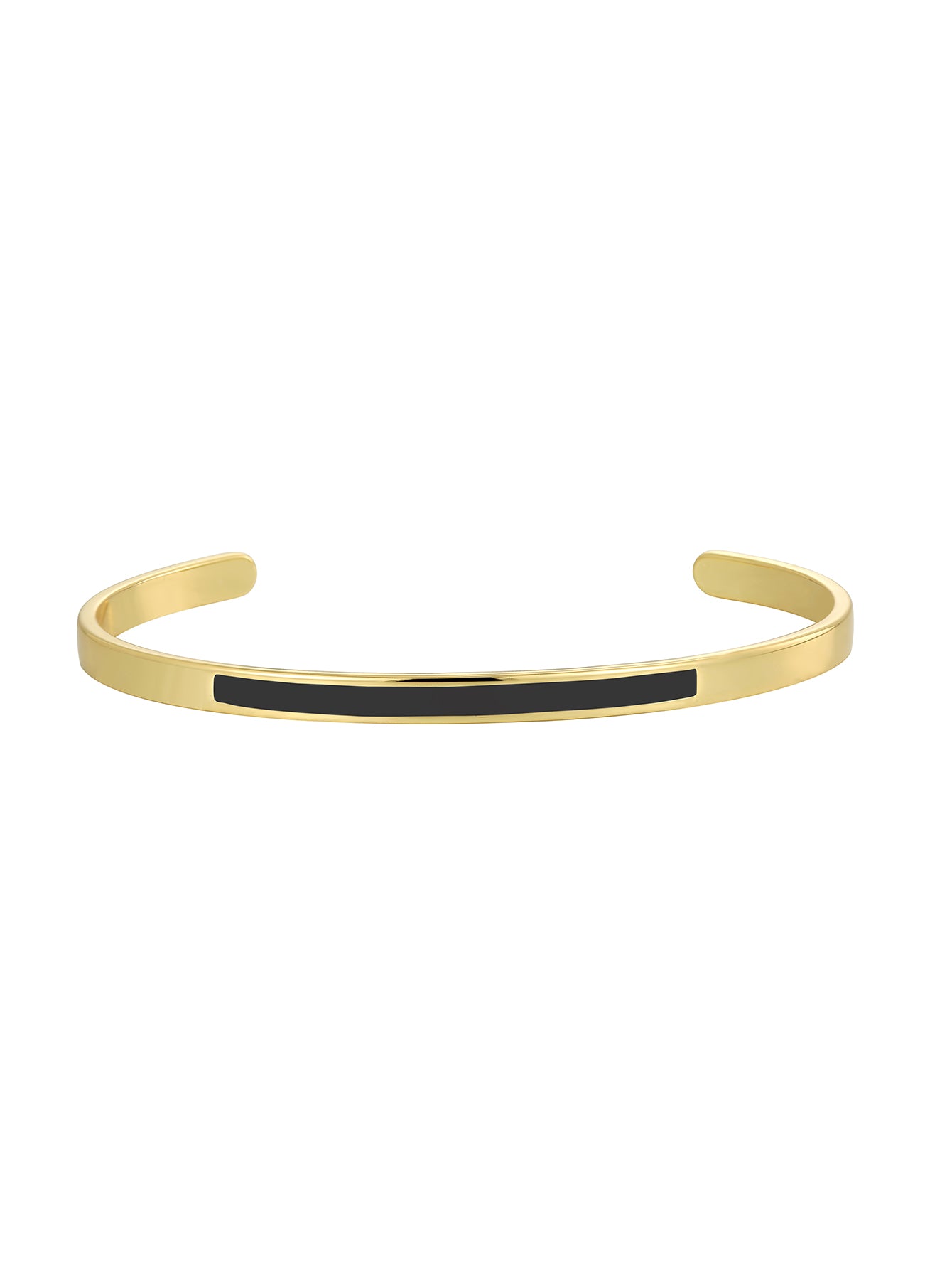 Simple Style Solid Color Copper Enamel Plating 18k Gold Plated Cuff Bracelets