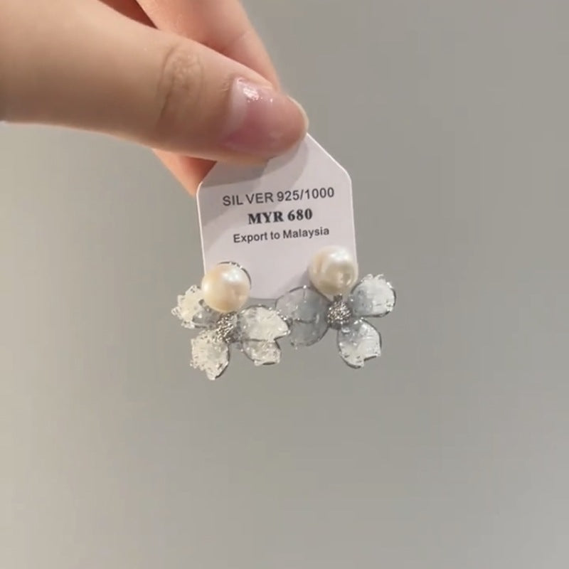 Wholesale Jewelry Sweet Butterfly Alloy Plating Drop Earrings