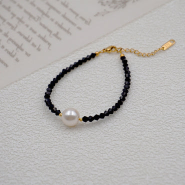 Vintage Style Sweet Simple Style Circle Artificial Crystal Wholesale Bracelets Necklace