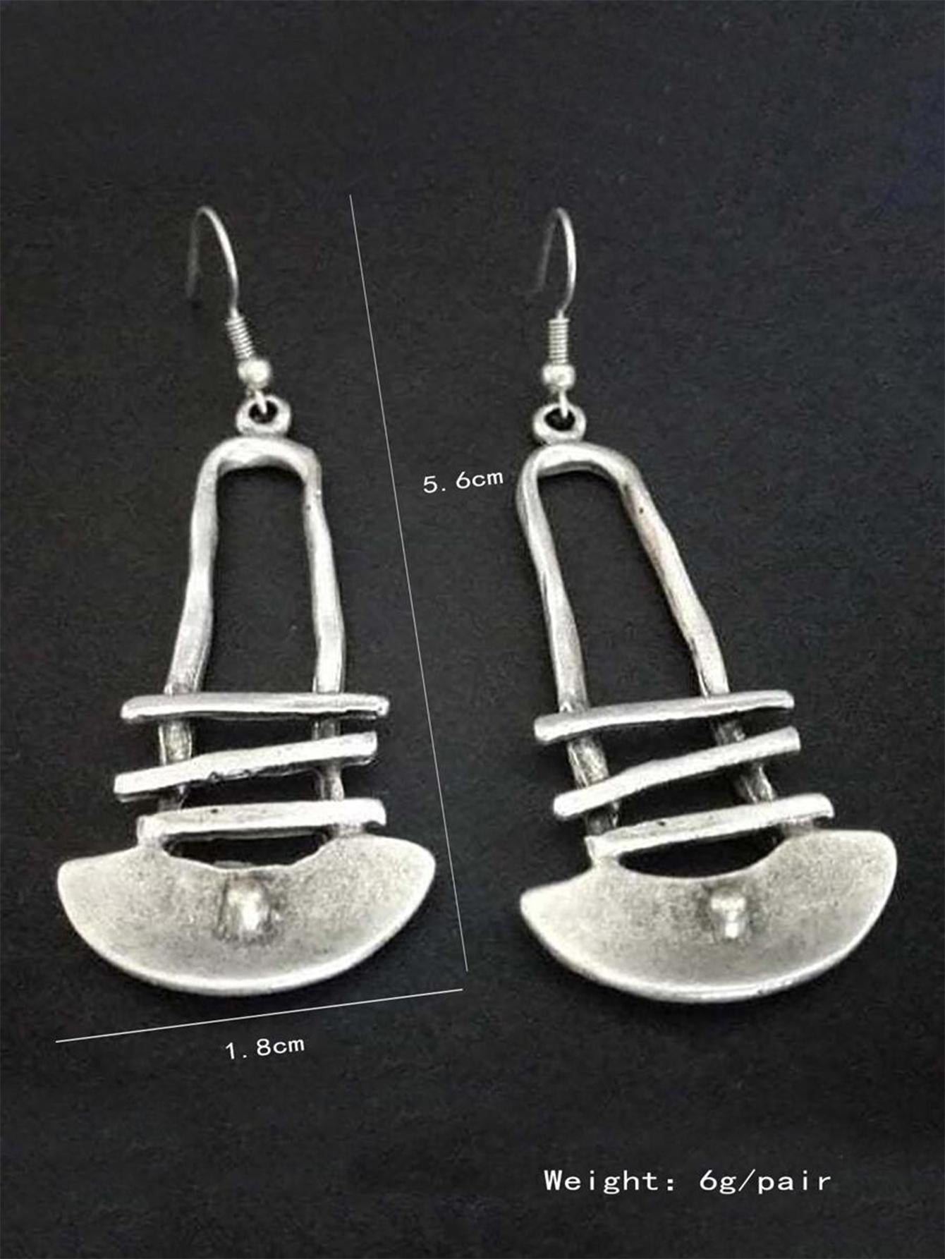 Wholesale Jewelry Ig Style Cool Style Geometric Zinc Alloy Drop Earrings