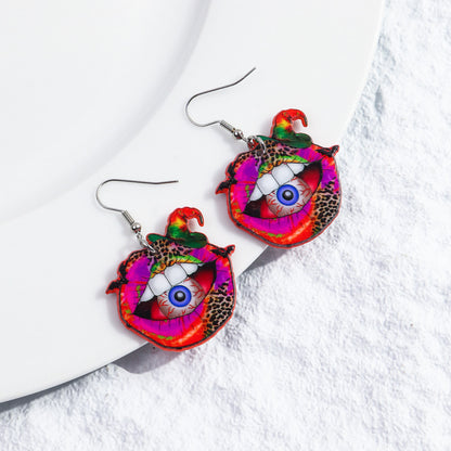 1 Pair Funny Eye Arylic Drop Earrings