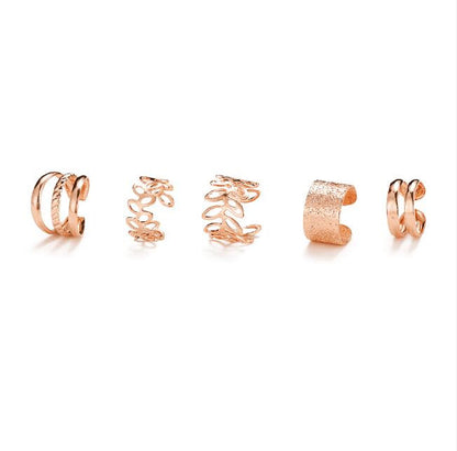 Wholesale Jewelry Vintage Style Letter Alloy Earrings