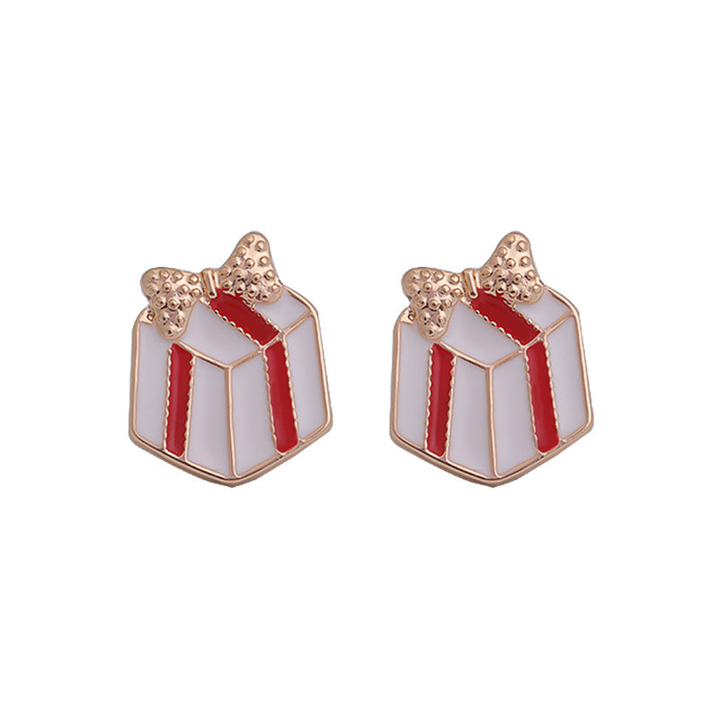 Wholesale Jewelry Cute Cartoon Character Alloy Enamel Ear Studs