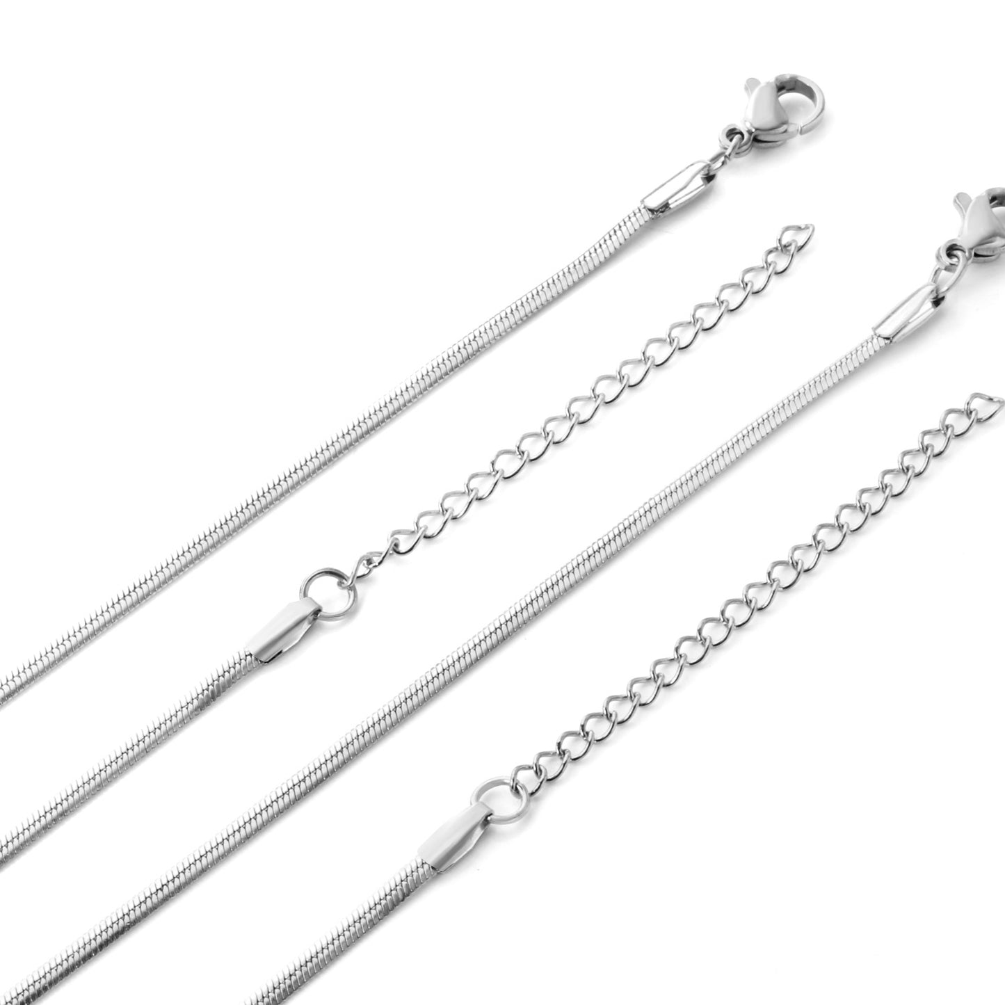 Simple Style Geometric Stainless Steel Plating Necklace 1 Piece