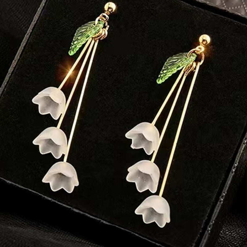 1 Pair Elegant Glam Luxurious Animal Flower Plating Inlay Alloy Rhinestones 24k Gold Plated Earrings