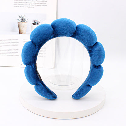 Basic Modern Style Solid Color Cloth Hair Band