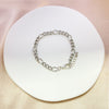 Wholesale Casual Elegant Simple Style Solid Color Stainless Steel Plating White Gold Plated Gold Plated Bracelets