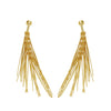 1 Pair Simple Style Solid Color Plating Brass Gold Plated Ear Studs