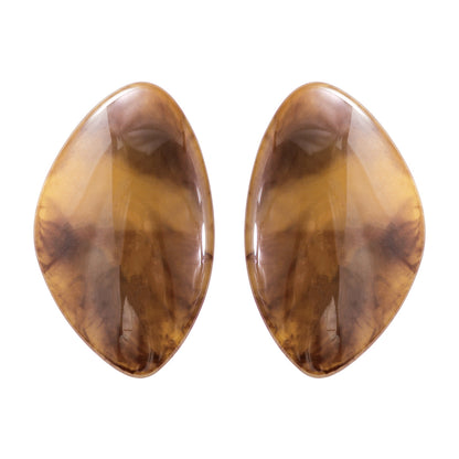 Wholesale Jewelry Simple Style Geometric Agate Ear Studs