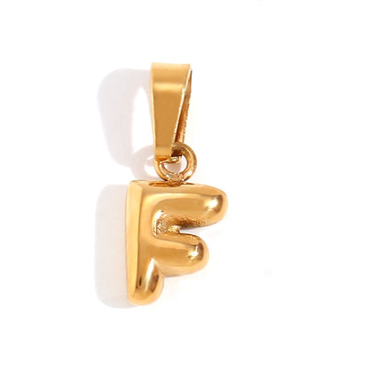 1 Piece Stainless Steel 18K Gold Plated Polished Pendant