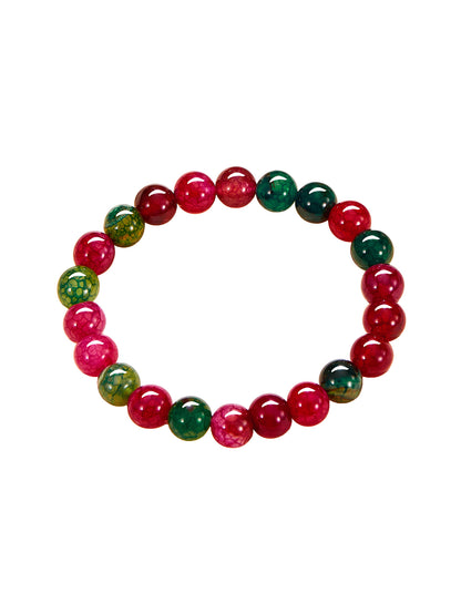 Vintage Style Simple Style Classic Style Multicolor Agate Wholesale Bracelets