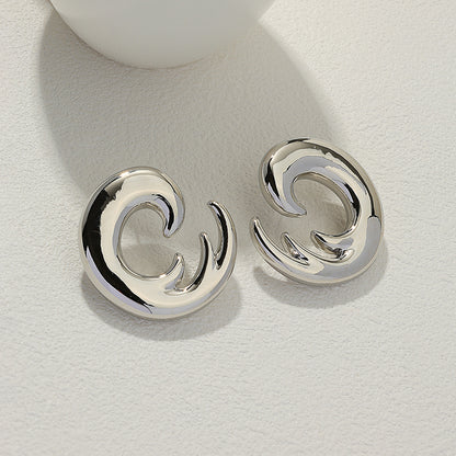 Wholesale Jewelry Nordic Style Retro Geometric Alloy Earrings