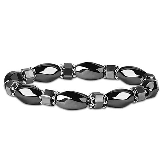 Simple Style Solid Color Obsidian Beaded Unisex Bracelets