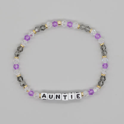 Vintage Style Simple Style Letter Beaded Artificial Crystal Wholesale Bracelets