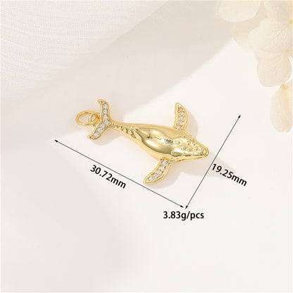 Casual Starfish Copper Plating 14k Gold Plated Jewelry Accessories