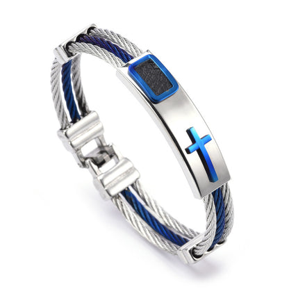 Wholesale Commute Round Titanium Steel Polishing Bangle