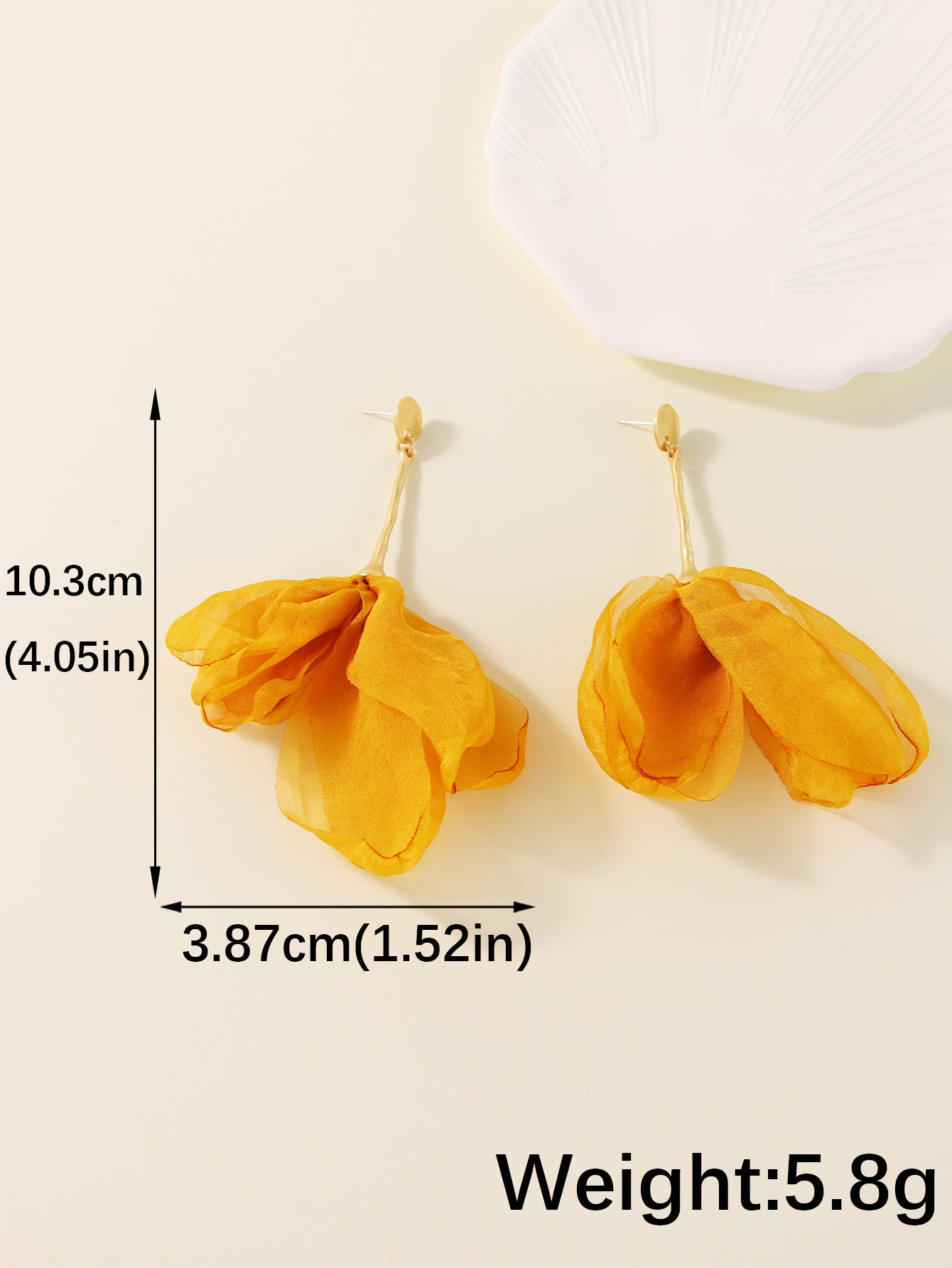 Wholesale Jewelry Simple Style Flower Butterfly Alloy Enamel Stoving Varnish Drop Earrings Ear Studs