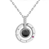 Casual Simple Style Envelope Stainless Steel Plating Inlay Zircon Pendant Necklace