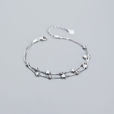 Sweet Star Sterling Silver Plating Bracelets