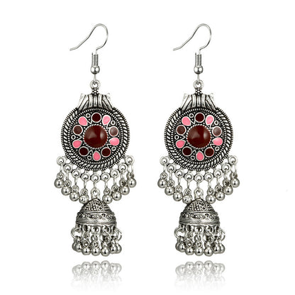 Alloy Vintage Flowers Earring  (alloy) Nhgy2167-alloy