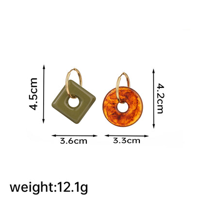 1 Pair Ethnic Style Modern Style Round Copper Drop Earrings