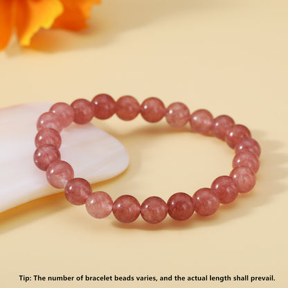 Casual Round Natural Stone Beaded Bracelets