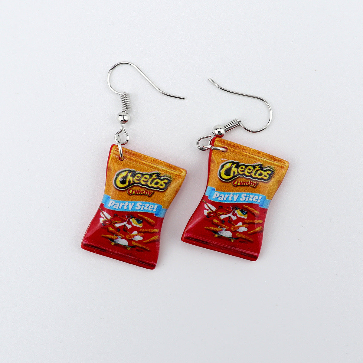 1 Pair Simple Style Cartoon Plastic Resin Drop Earrings