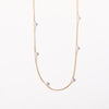 Simple Style Round Copper Plating 18k Gold Plated Necklace