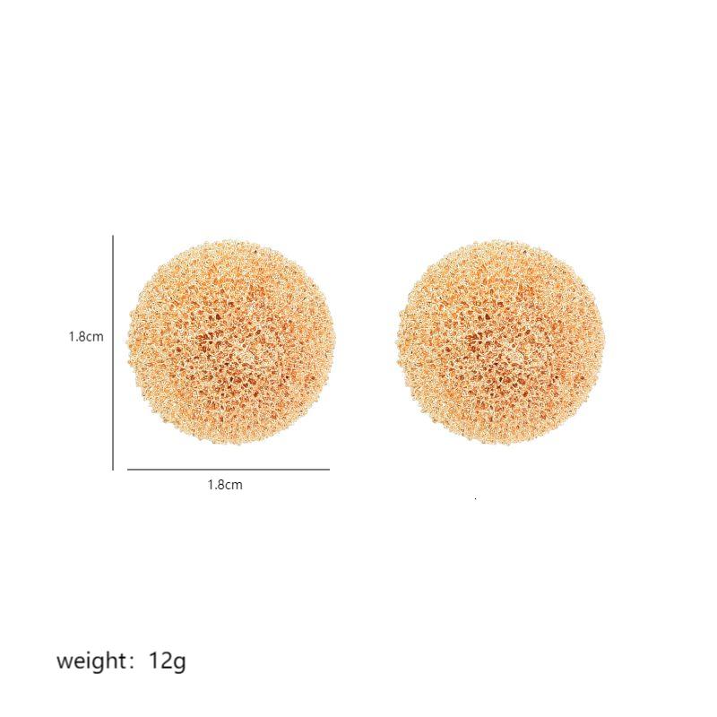 1 Pair Elegant Lady Solid Color Plating Copper 18k Gold Plated White Gold Plated Ear Studs